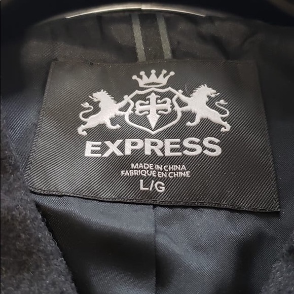 Men’s Wool Pea Coat - Picture 2 of 3